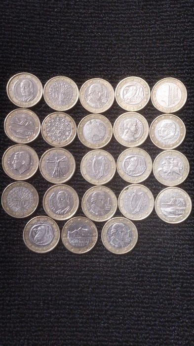 Монеты юбилейные евро коллекционные