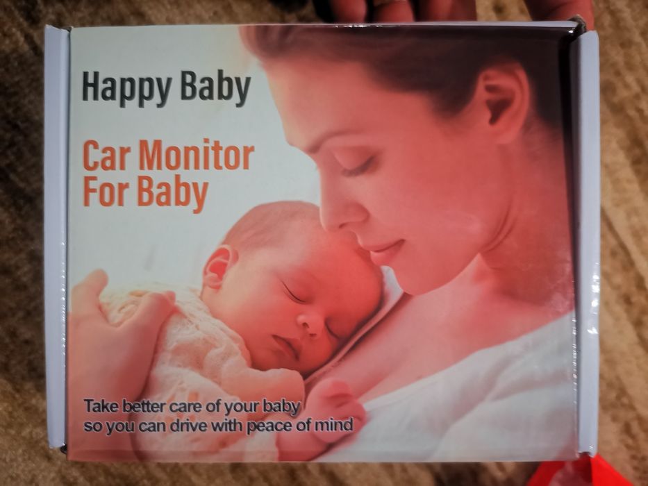 Baby monitor, happy baby