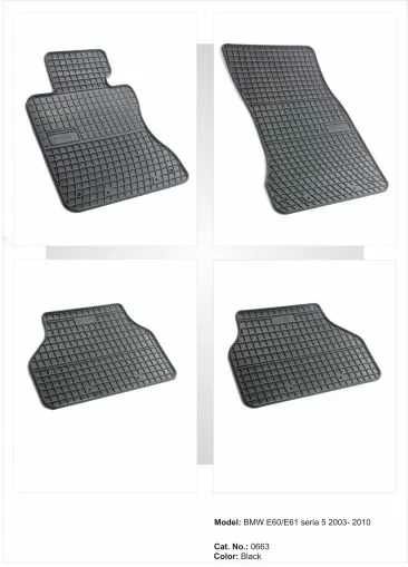 Гумени стелки за BMW 5 Серия E60 / E61 (2003-2010)