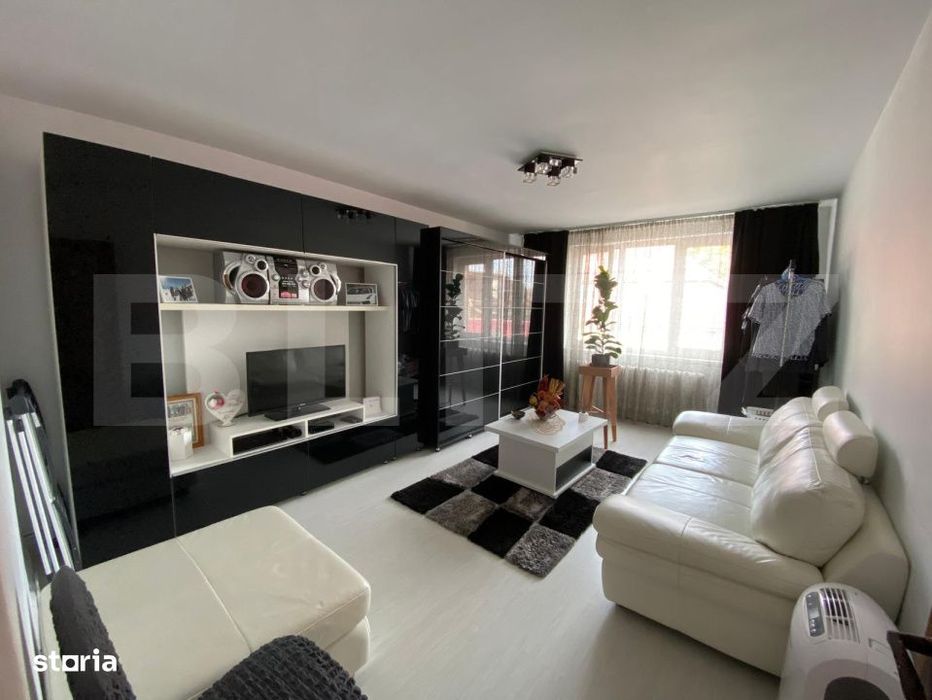 Apartament 2 camere cochet, renovat, etaj 2 – Beclean, zona Parcului