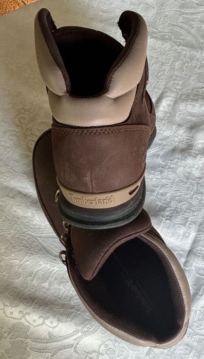 Оригинални боти Timberland Euro Rock Mid Hiker (Естествена кожа) – Размер 44.5