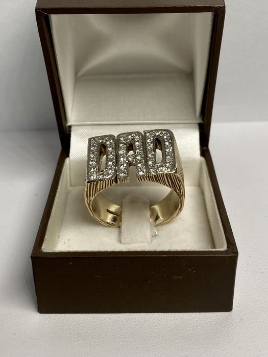 Inel ghiul DAD aur cu diamante 1.20ct