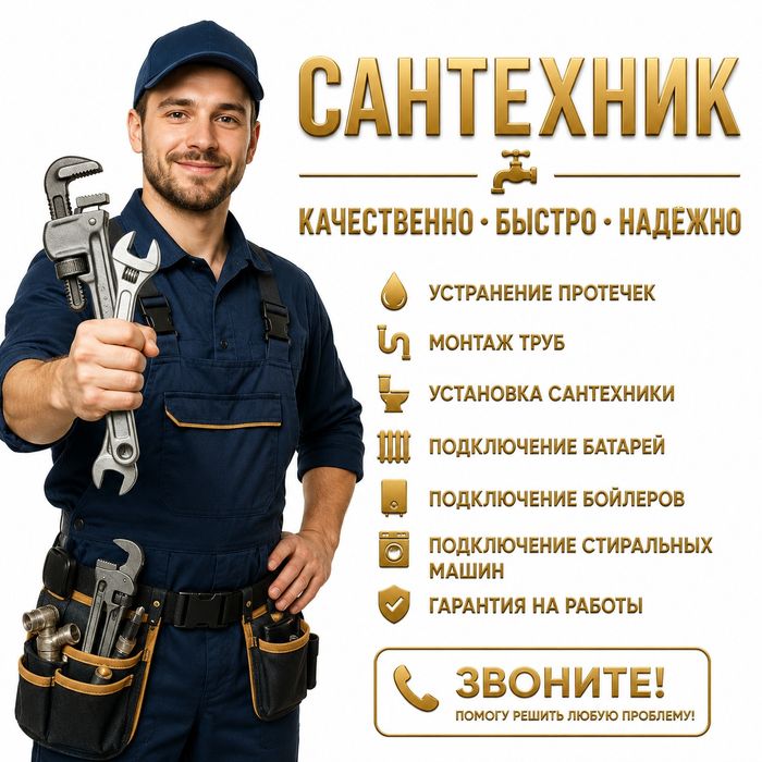Услуги Сантехника 24/7