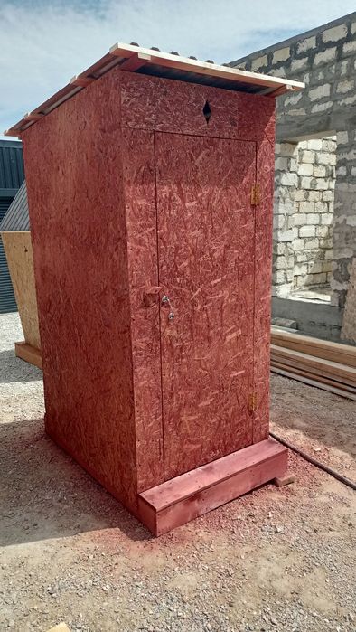 Био туалет теремок из дерева