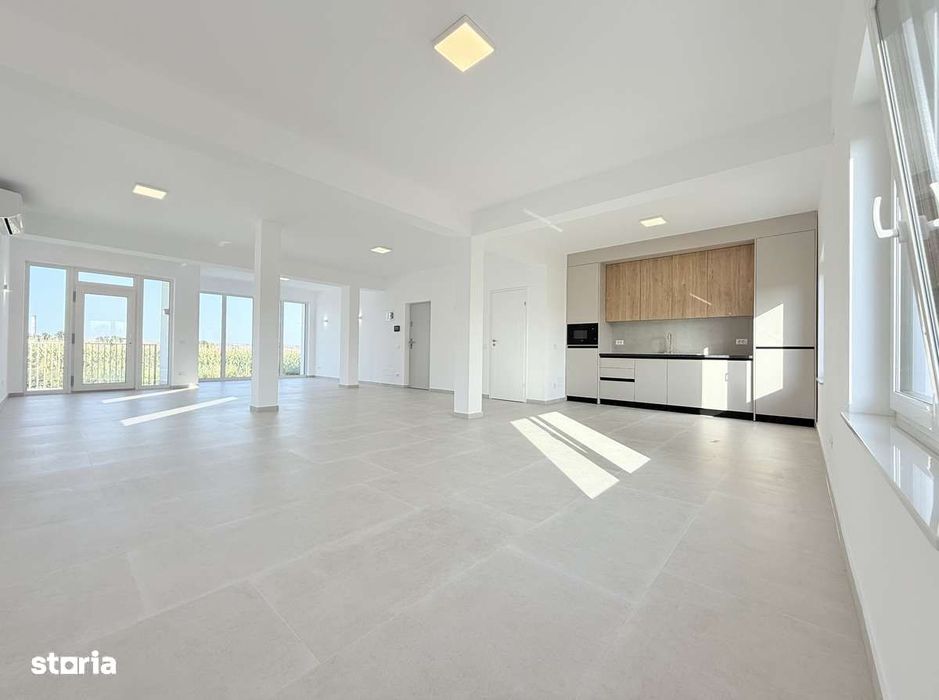 Spațiu comercial de lux 80 mp de închiriat birou/cabinet Ipotești, SV