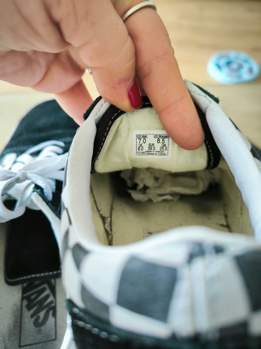 Vans кецове 39 като нови, култов принт, на платформа