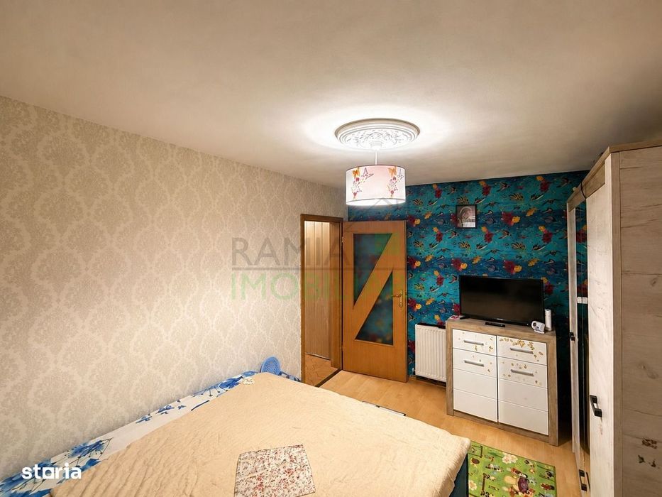 Apartament 2 camere decomandat ,49 mp, Parter, balcon, boxă
