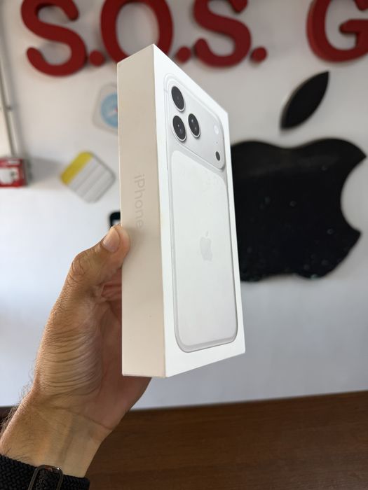 Vand Iphone 17 Pro Max Silver 256Gb Nou(Sigilat)