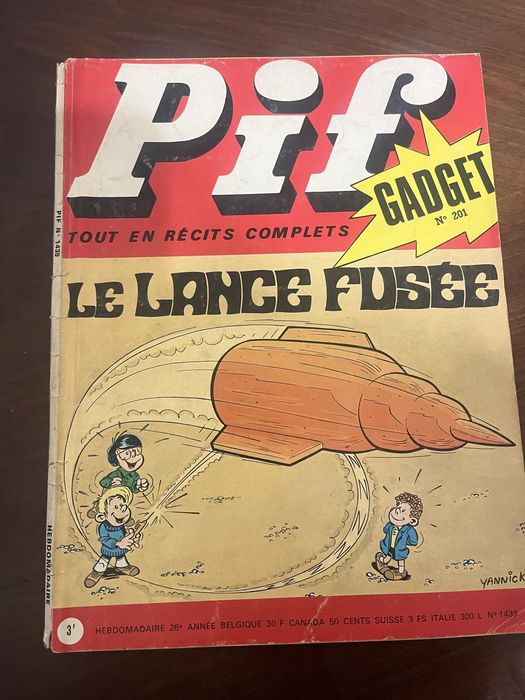 Reviste PIF hebdomadaire din anii '70