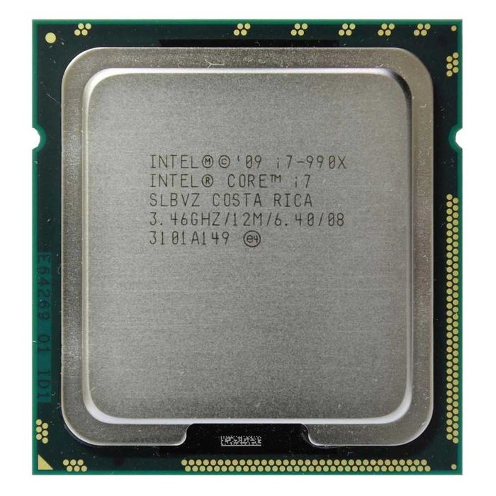 Процесор CPU Intel Core i7 990X шестядрен 1366 X58