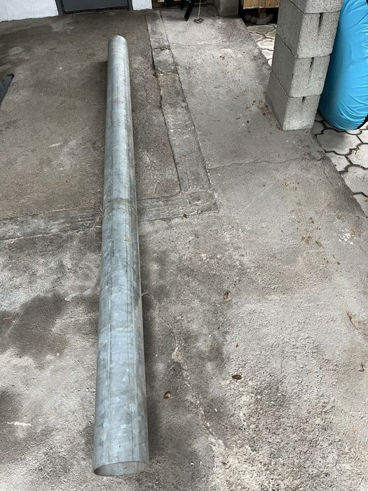 Труба металлическая, оцинкованная