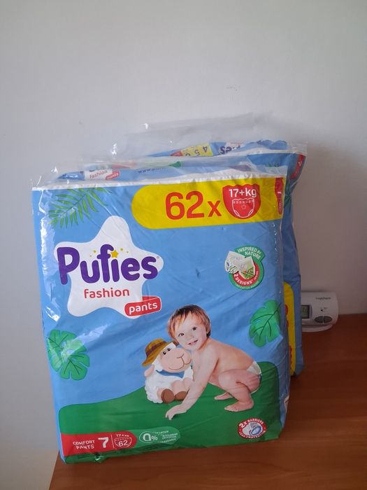 Scutece Pufies Pants marimea 7