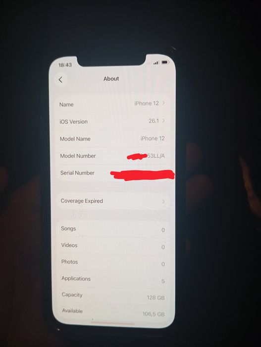 Iphone 12  128 ideal