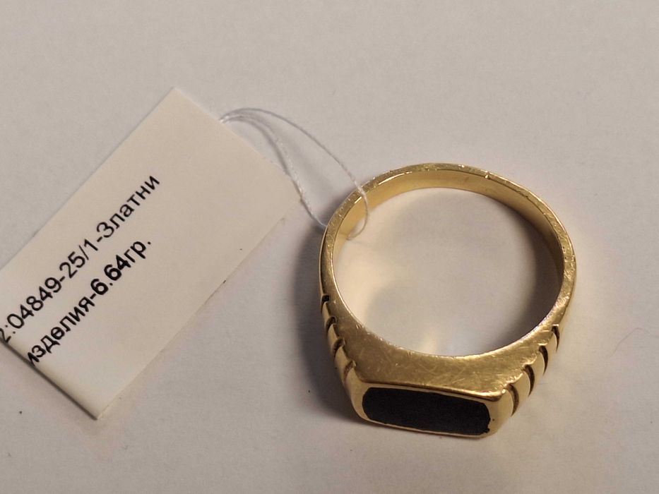 Мъжки златен пръстен 6,64гр.
