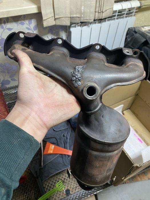 Оригинал выпускной коллектор Поло 1.6
