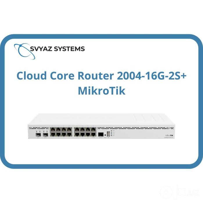 MikroTik Cloud Core Router 2004-16G-2S+ Маршрутизатор