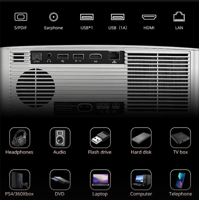 Пршектор Voxflix m25 смарт