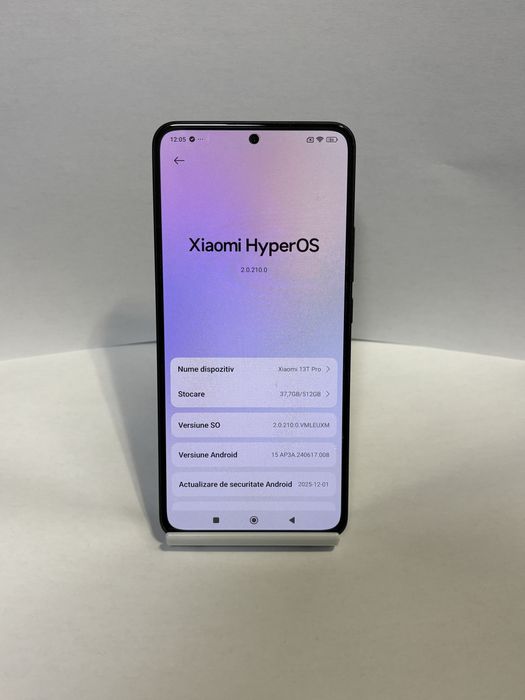 MDM vinde: Xiaomi 13T Pro 512GB Black.