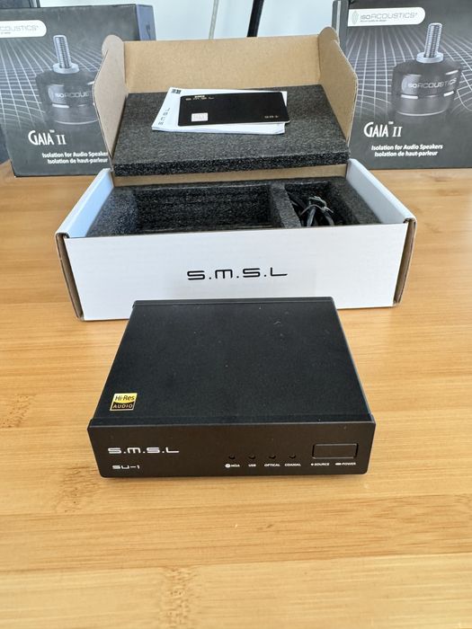SMSL SU-1 MQA-CD Audio Decoder 768kHz/32Bit DSD512 Hi-Res DAC nou