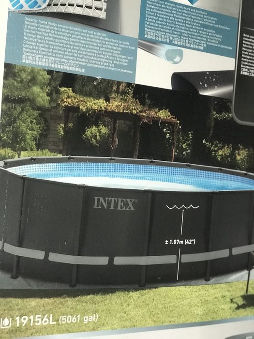 Бассейн каркасный Intex
