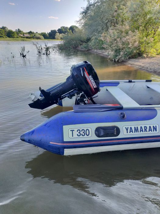 Продам лодку с мотором,9.9