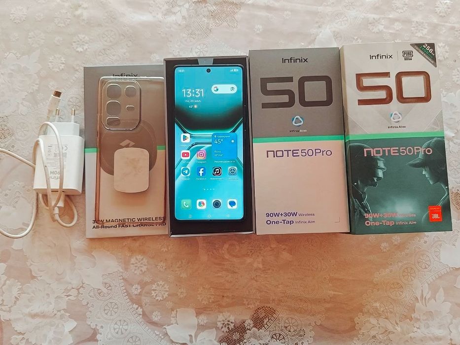 Infinix note 50 pro  2 mln 500 ming soʻm kelishamiz