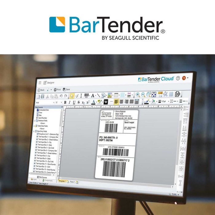 Установка программа для маркировки BARTENDER - бартендер для этикетки