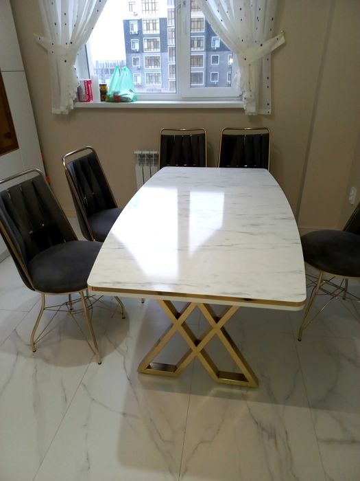 Ас үй үстелі 6 орындық