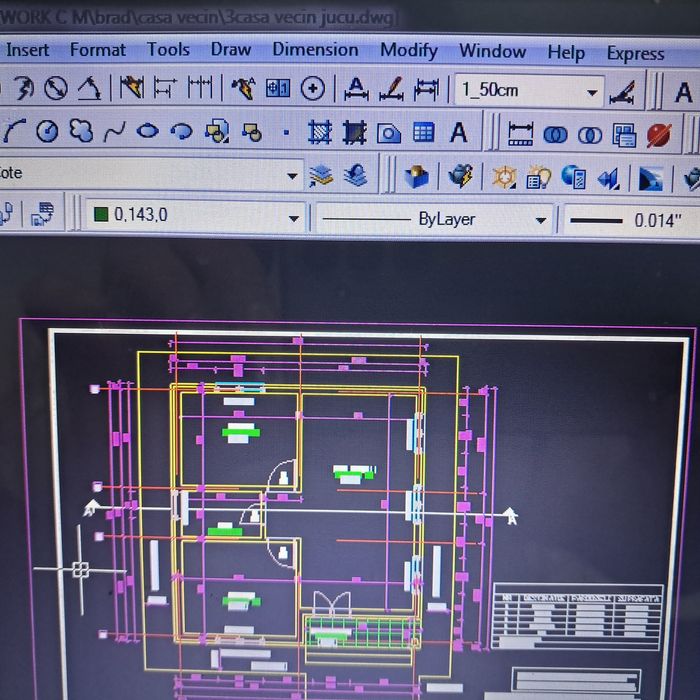 Desene autocad 2d