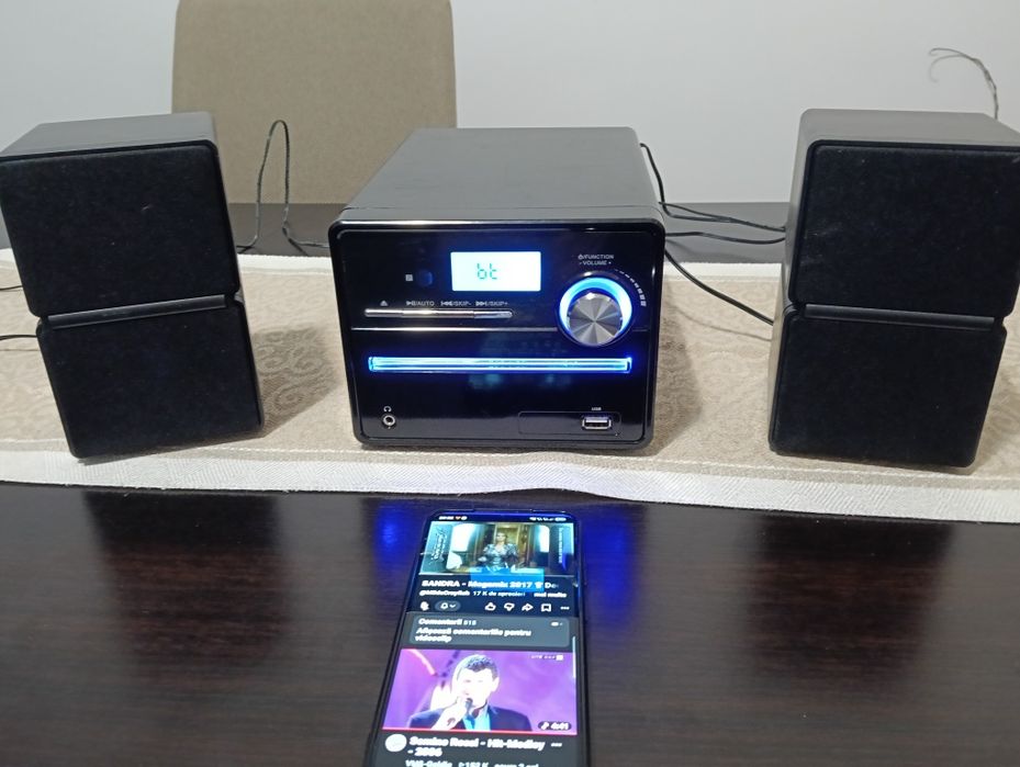 Minisystem audio+Bluetooth+usb