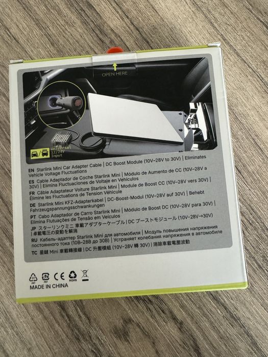 Преобразователь питания для Starlink Mini V5 (13–30V → 30V/2A)