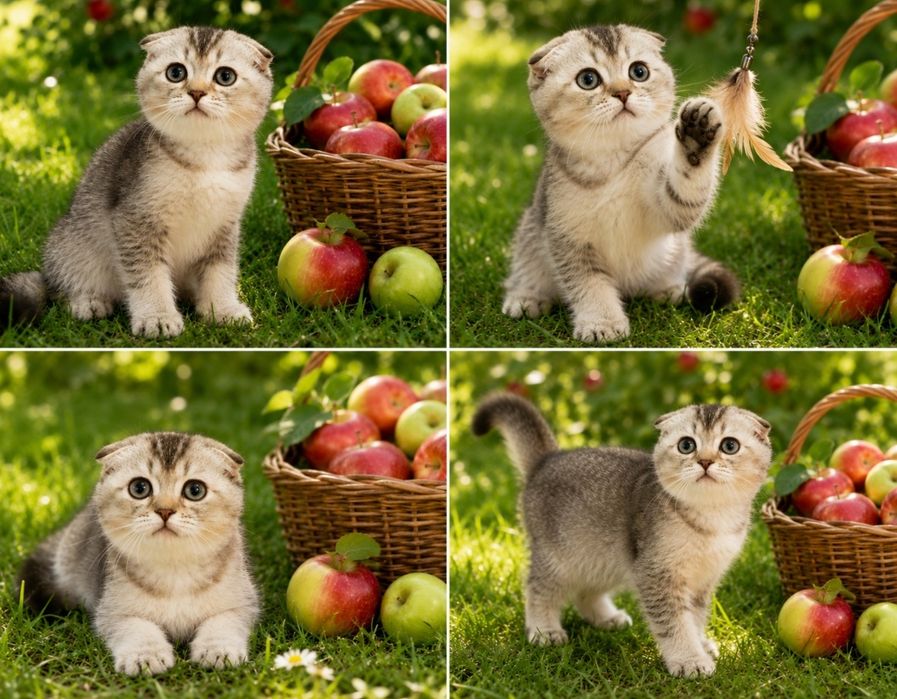Котик Мальчик фолд родословный