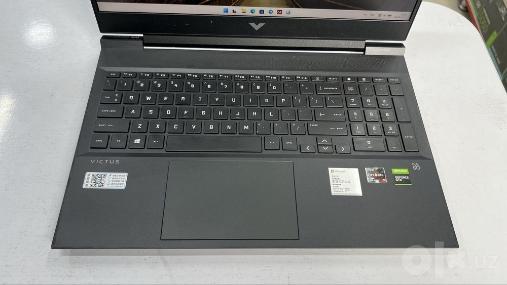 Hp victus gaming 16/512gb ssd