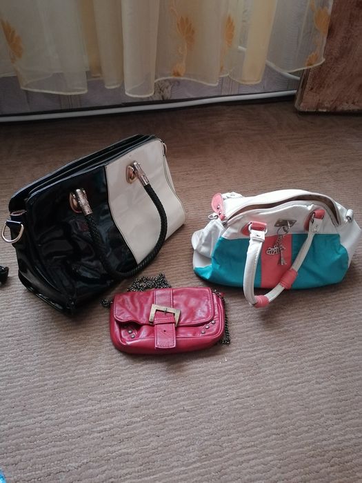 Три чифта Дамски чанти