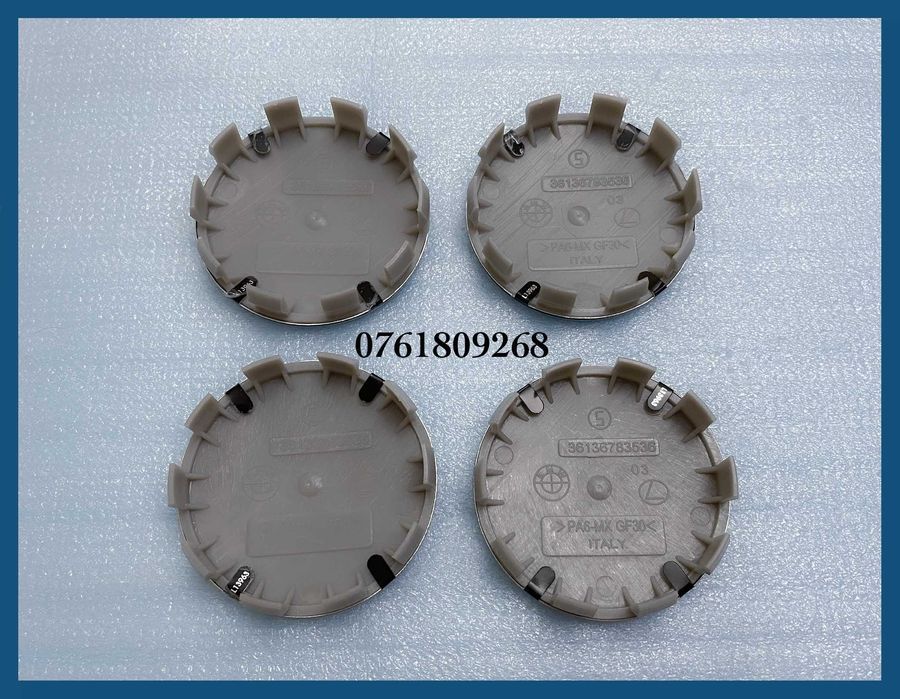 Set 4 capace 68mm jante aliaj BMW seria 1 2 3 4 5 6 7 X1 X3 X5 X6