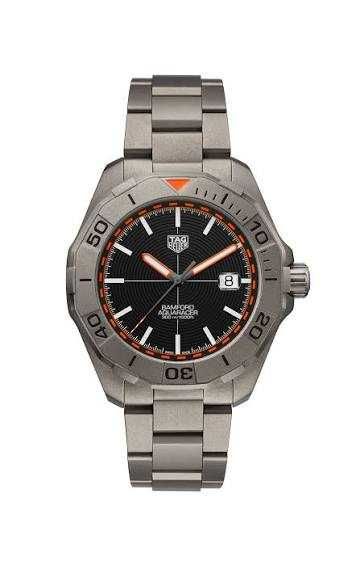 НОВ Tag Hauer Aquaracer Date Bamford, Automatic, Titanium, лимитиран