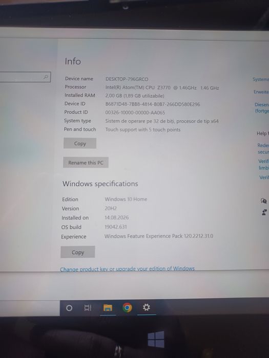 Tableta HP Omni 10 2GB/32 eMMC