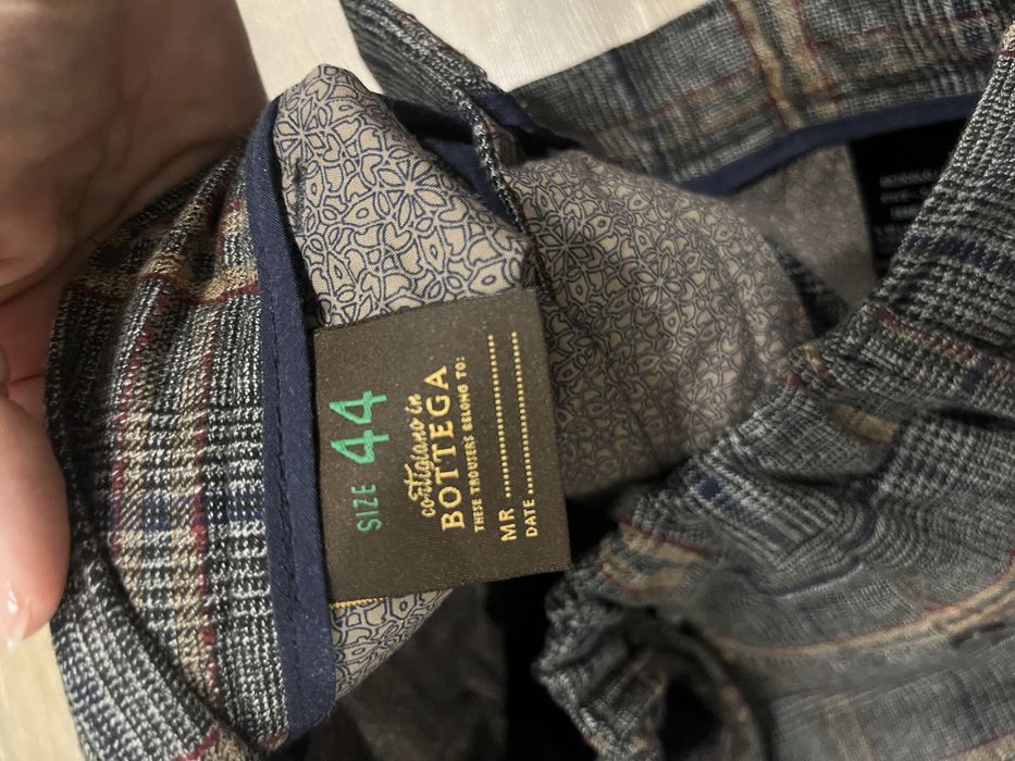 Шерстянные брюки Bottega размер 44