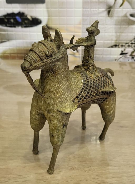 Cal cu calaret bronz