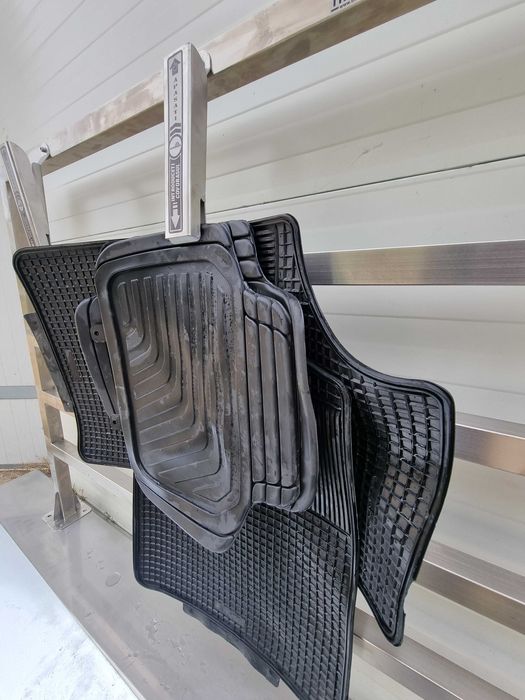 Suport inox Clesti INOX covorase auto spalatorie auto clasica self