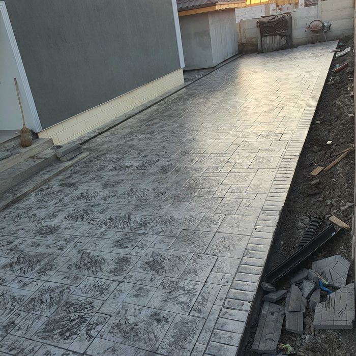 Beton amprentat si elicopterizat