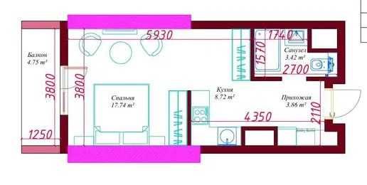 Новый ЖК Istanbul City 1 комнатная 34,3м2 Коробка Яккасарай А.Кахара!!