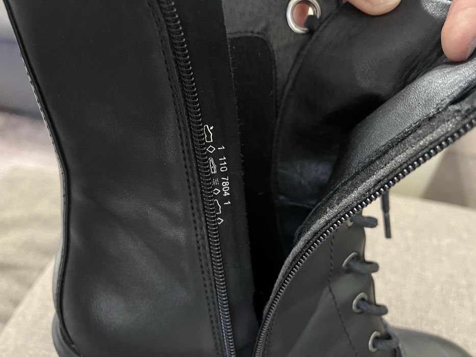 Кожени Боти с Висок ток