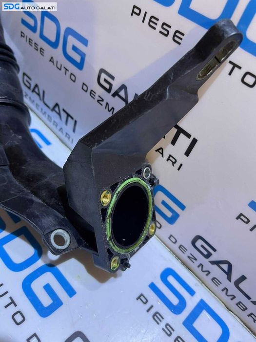 Furtun Conducta Tub Clapeta Acceleratie Intercooler Ford C-Max 2 1.6 TDCI 2010 - 2018 Cod  AV6Q-9351-BC AV6Q9351BC [S0175]