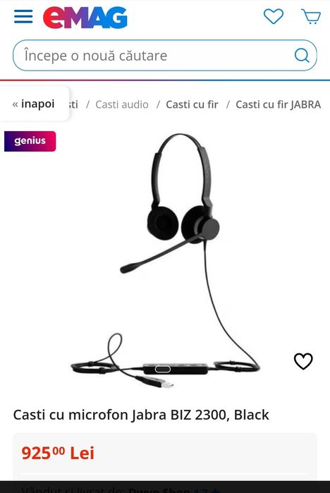 Casti Jabra biz 2300