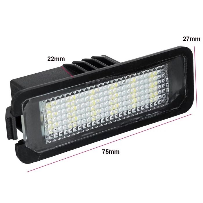 Lampi numar led VW Golf 4 5 6 Passat Polo CC Eos Scirocco SEAT Porsche
