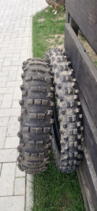 Cauciuc, Anvelope enduro 140 80 18 mitas spate si fata