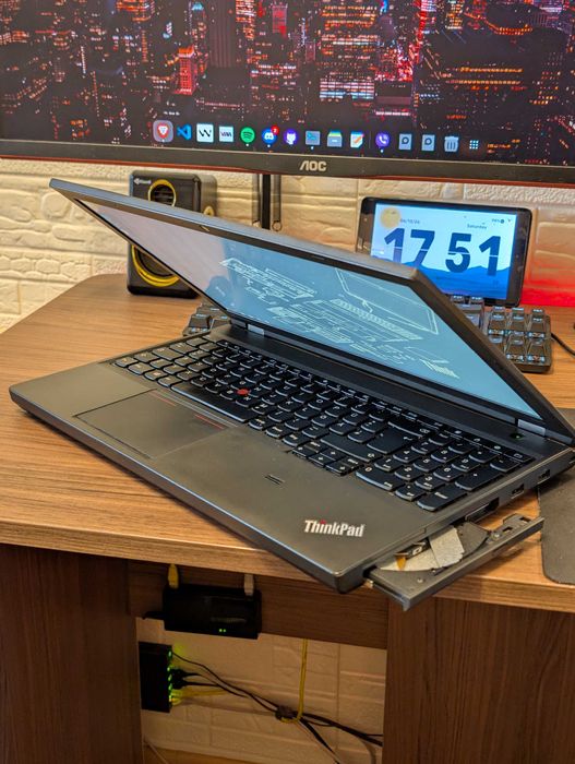Лаптоп за Автосервиз/Инженери ThinkPad T540p | Напълно сервизиран | Лицензиран софтуер по избор