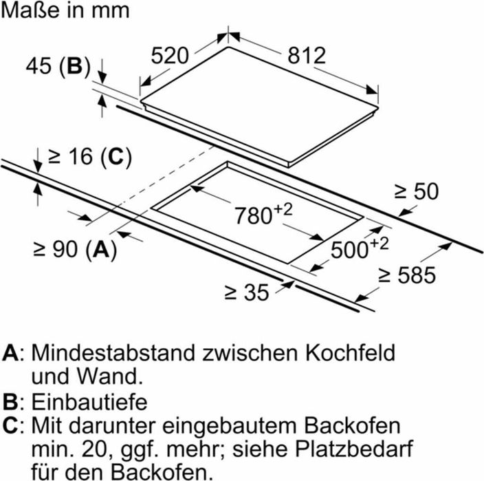 Стъклокерамичен плот SIEMENS ET875LMP1D 80см.