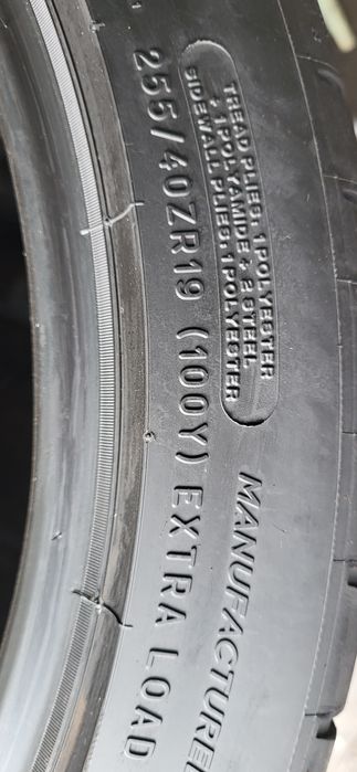 1 anvelopa 255 40 19 michelin pilot sport 4s 2022 6,6mm